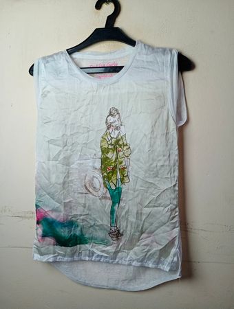 RedTag Mädchen Ärmelloses Grafik-T-Shirt