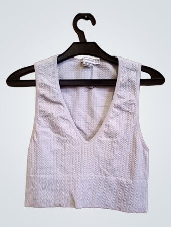 Stradivarius Cropped Knit Top