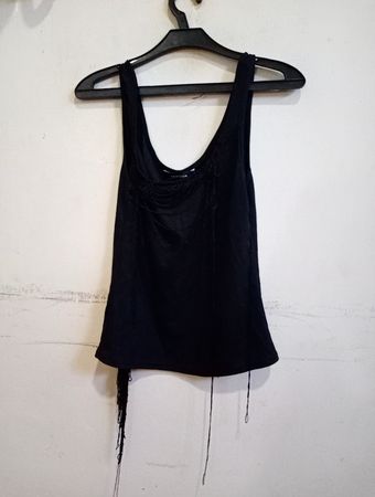 New Look Schwarzes Tanktop