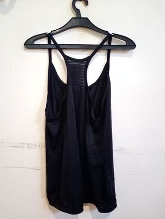 H&M Sport Schwarz Racerback Tanktop
