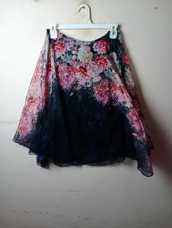 ZUIKI Floral Print Skirt