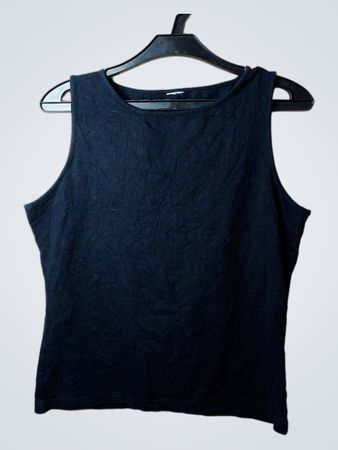 Schwarzes Tanktop mit "HundeSportVerein Kressberg" Grafik