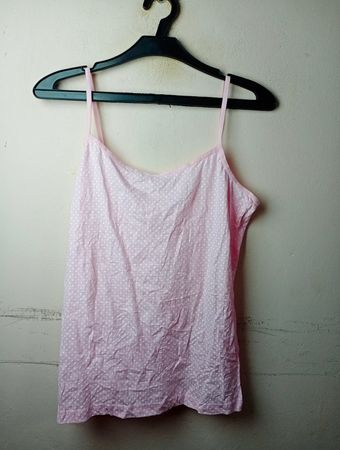Skin to Skin Pink Polka Dot Camisole