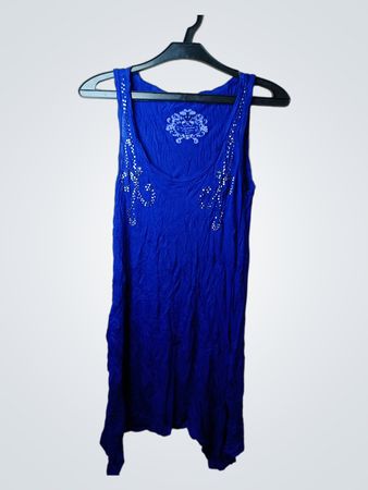 Blaues Esprit Tanktop mit Verzierungen
