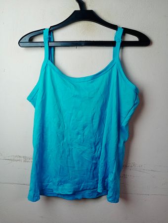 X-Mail Blue Tank Top
