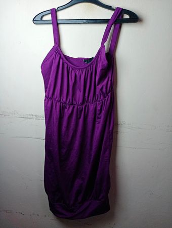 Flame Purple Spaghetti Strap Top