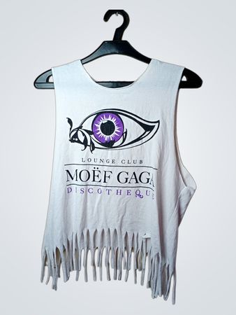 MOËF GAGA LOUNGE CLUB DISCOTHEQUE BEYOND THE MUSIC TANKTOP