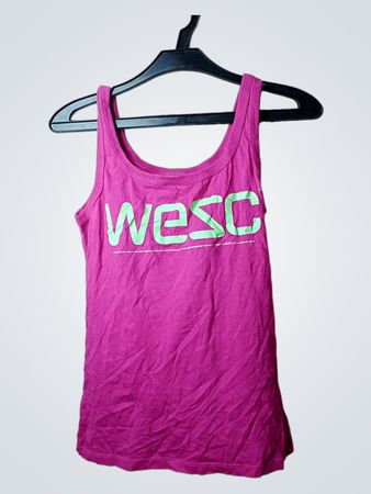 WESC Damen Pinkes Tanktop