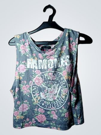 Ramones Floral Ärmelloses Tanktop