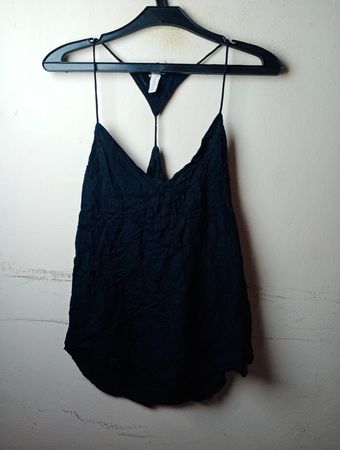 Schwarzes Tank-Top