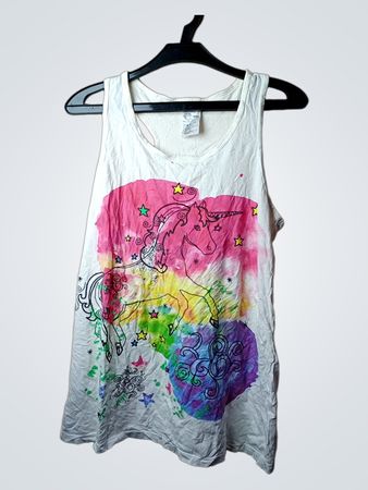 H&M Unicorn Graphic Tank Top