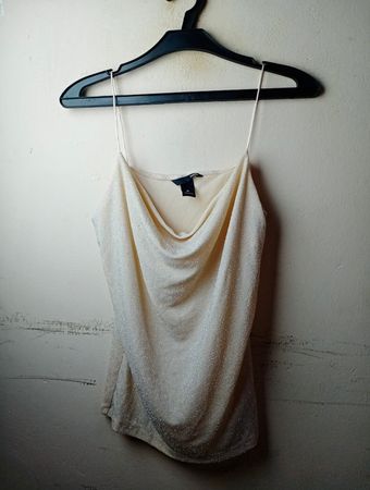 H&M Glitter Cami Top