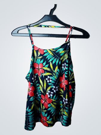 Mango Basics Floral Cami Top