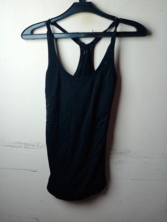 H&M Sport Schwarzes Racerback Tanktop