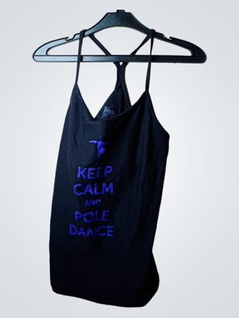Nike Dri-Fit Keep Calm And Pole Dance Tank Top