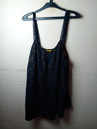 ICH! Schwarzes Spitzenkleid