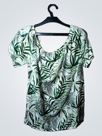 Tessentials Damen Größe L Off-the-Shoulder Top
