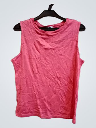 DantoWy Ärmelloses Pinkes Top