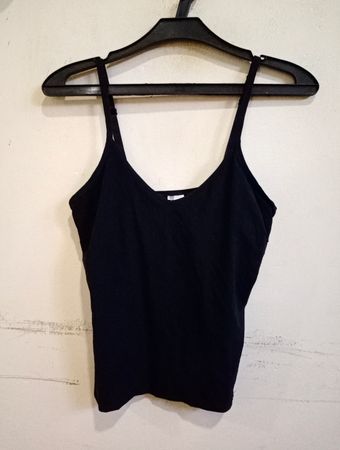 Skiny Black Spaghetti-Träger Tanktop
