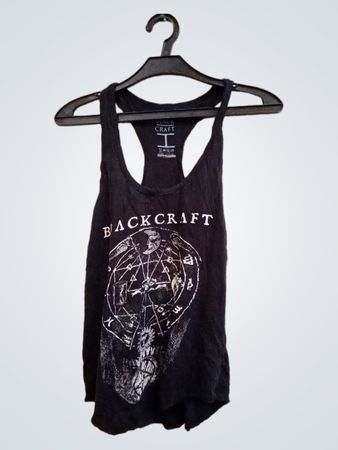 Black Craft Tank Top