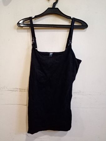 H&M Mama Schwarzes Trägershirt