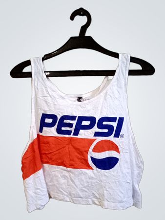 Divided Pepsi Grafik Tanktop
