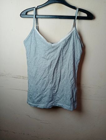 Body von Nimbo graues Hemdchen mit Spitze