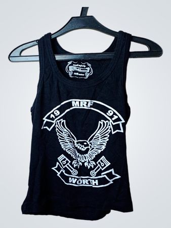 Clockhouse Schwarzes Grafisches Tanktop