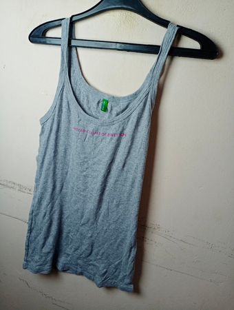United Colors of Benetton Graues Tanktop