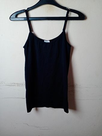 Schwarze Camisole