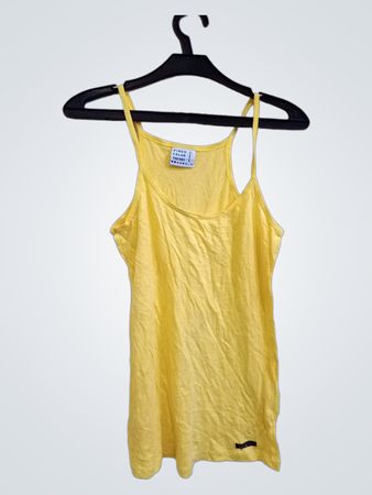 Pinko Color Theory Gelbes Tanktop