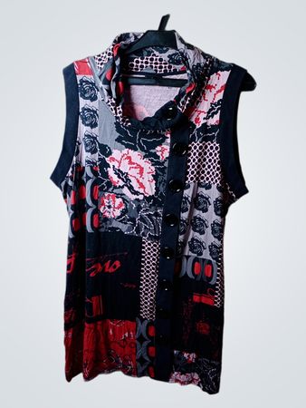 VIVENTY BERND BERGER Ärmelloses Patchwork-Top