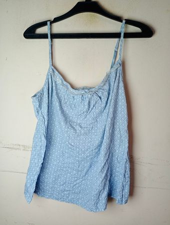 Skiny Star Blue Camisole Größe M