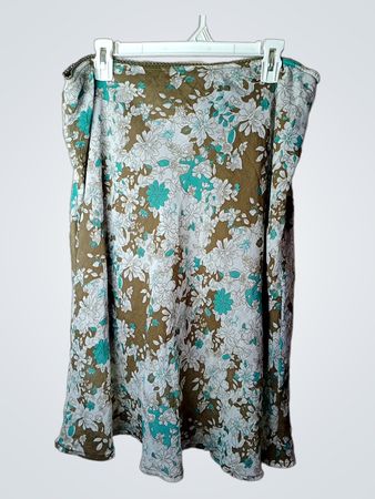 Projekt Classico Floral Print Midi Rock
