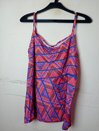 Colours of the World Geometric Print Cami Top