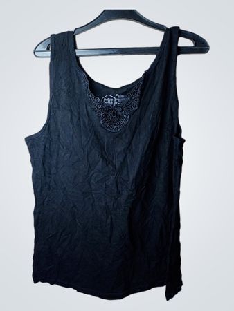 Dolce bella Perfect Fit Black Tank Top