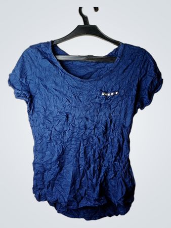 Yessica Damen Blau T-Shirt
