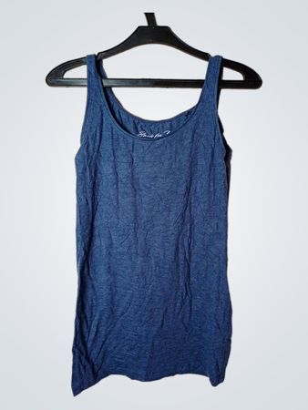 Janina Stretch Blue Tank Top
