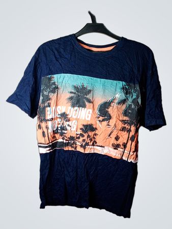 C&A Kinder T-Shirt mit Busy Doing Nothing Grafik