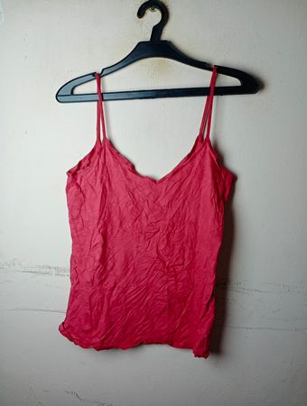 Kiabi Rotes Spaghetti-Träger Tanktop