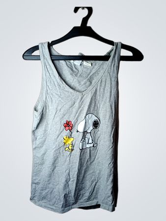 H&M Snoopy Grafik Tanktop