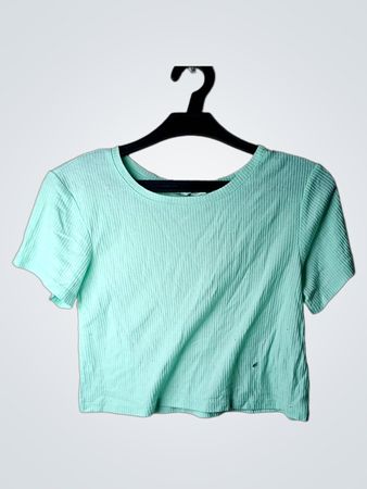 Divided by H&M kurzes geripptes T-Shirt