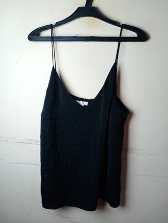 Schwarzes Camisole-Top