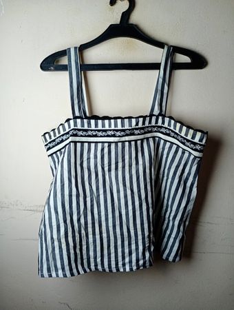 Helene Strasser Gestreiftes Cami-Top