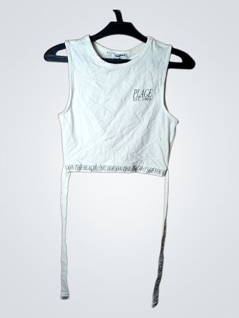 Tally Weijl Weißes Gekürztes Tanktop