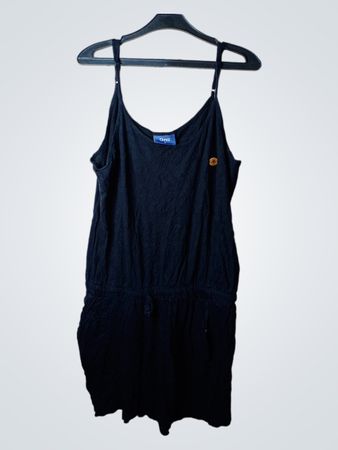 Ona Black Spaghetti-Top-Jumpsuit