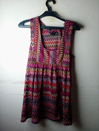 H&M ärmelloses Strickkleid
