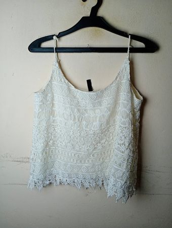 H&M Divided Spitzen-Cami-Top