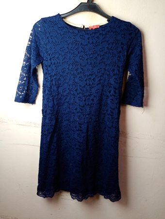 Tissaia Blue Lace Dress