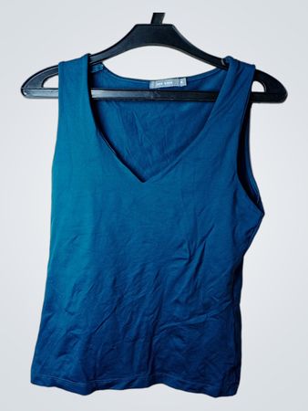 Zero Base Blue Tank Top